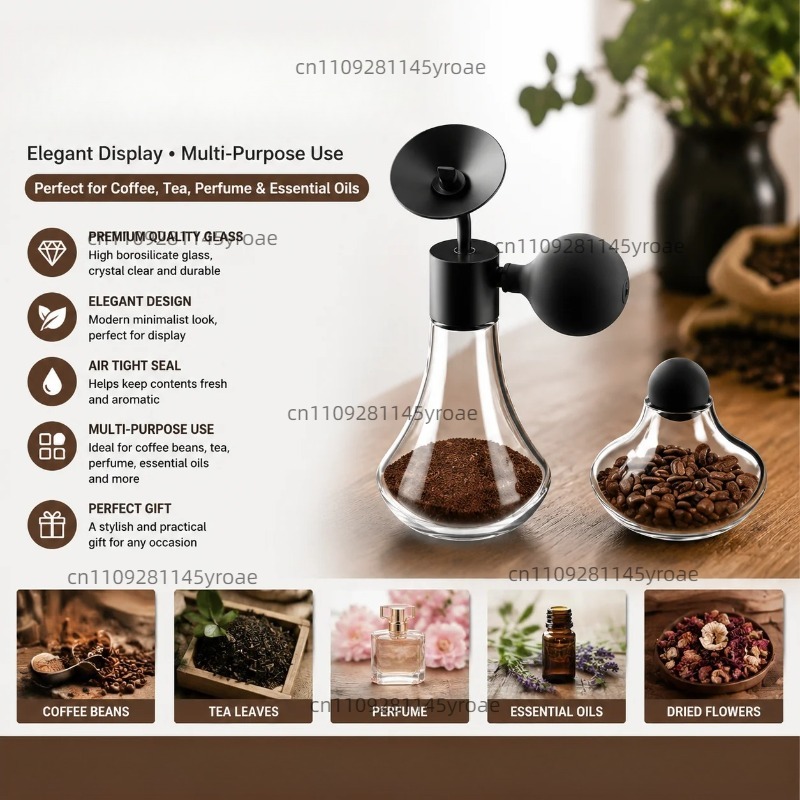 Coffee Bean & Tea Menu - Стеклянная бутылка для образцов ароматов, кофе,