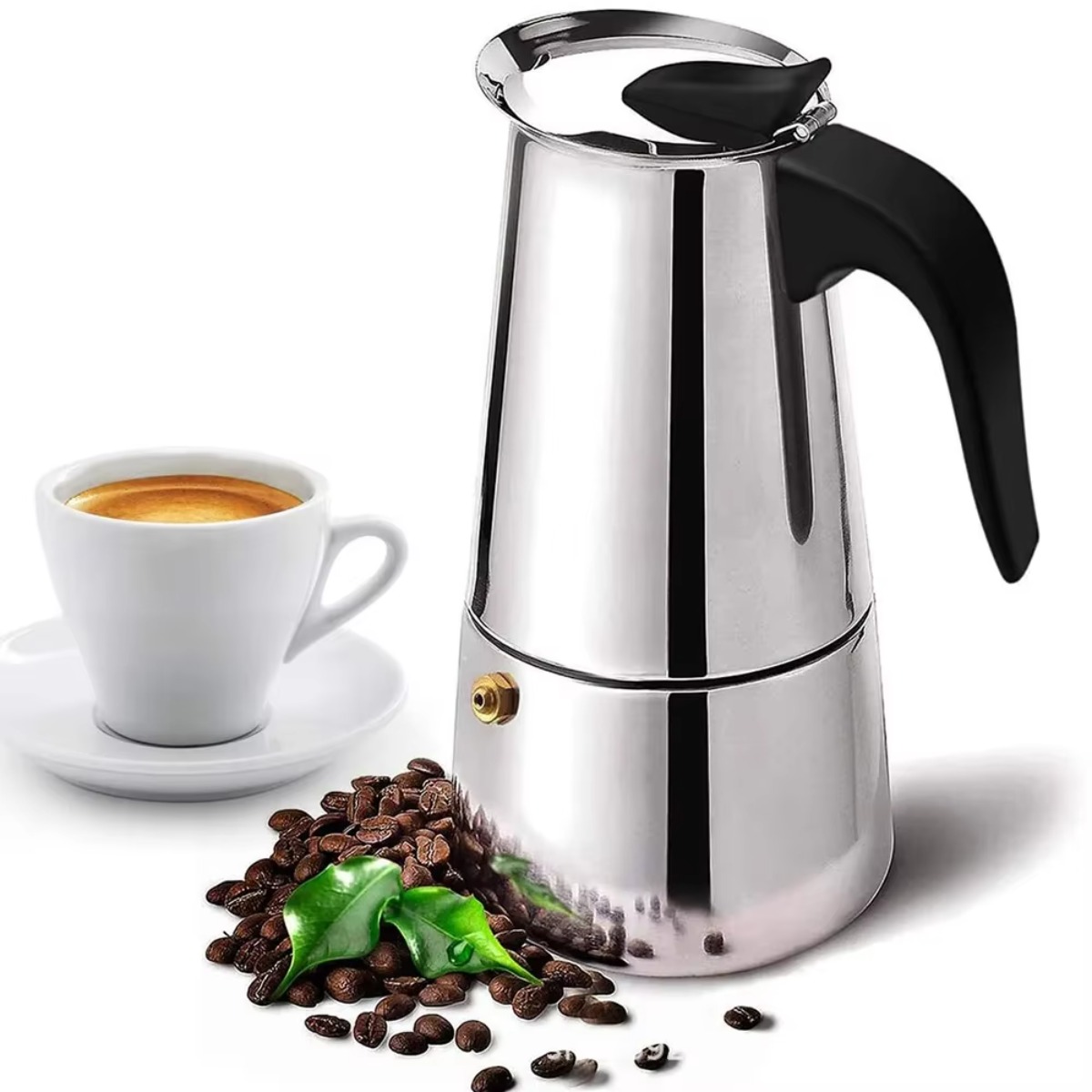 Coffee Tea Latte - Портативная кофеварка для мокко из нержавеющей