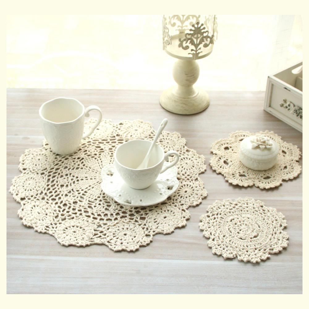Coffee Tea Place - Современная хлопковая подставка для столовых приборов,