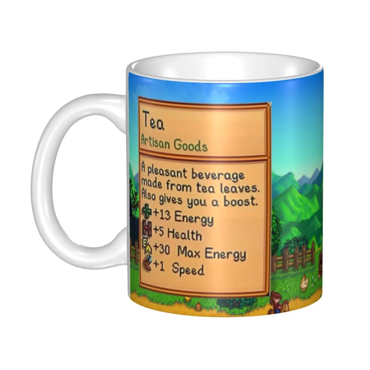 Valley Tea And Coffee - Персонализированная керамическая кружка Stardew Valley для