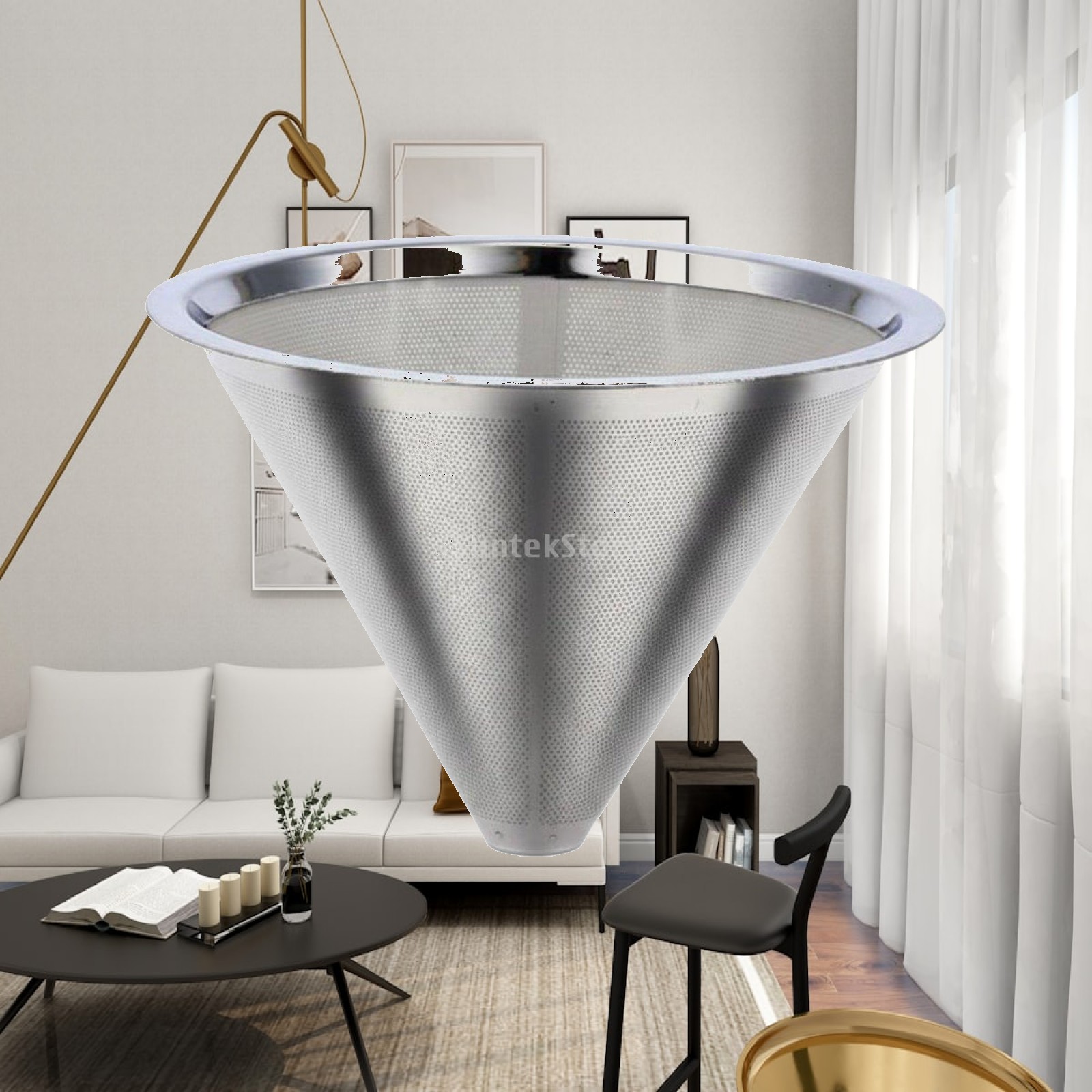Coffee Dripper V60 - Ситечко из нержавеющей стали для заваривания