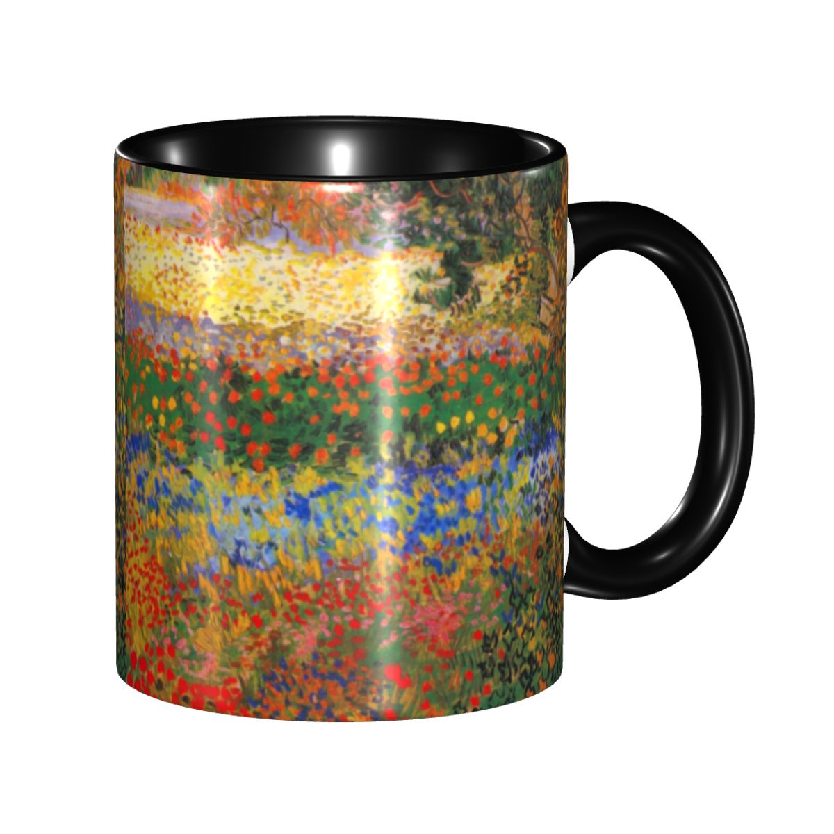 Coffee Tea Van - Индивидуальная картина для цветочного сада от