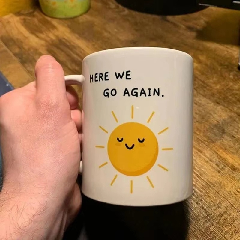 Coffee Tea Good Morning - Кофейная чашка, забавная саркастическая забавная керамическая