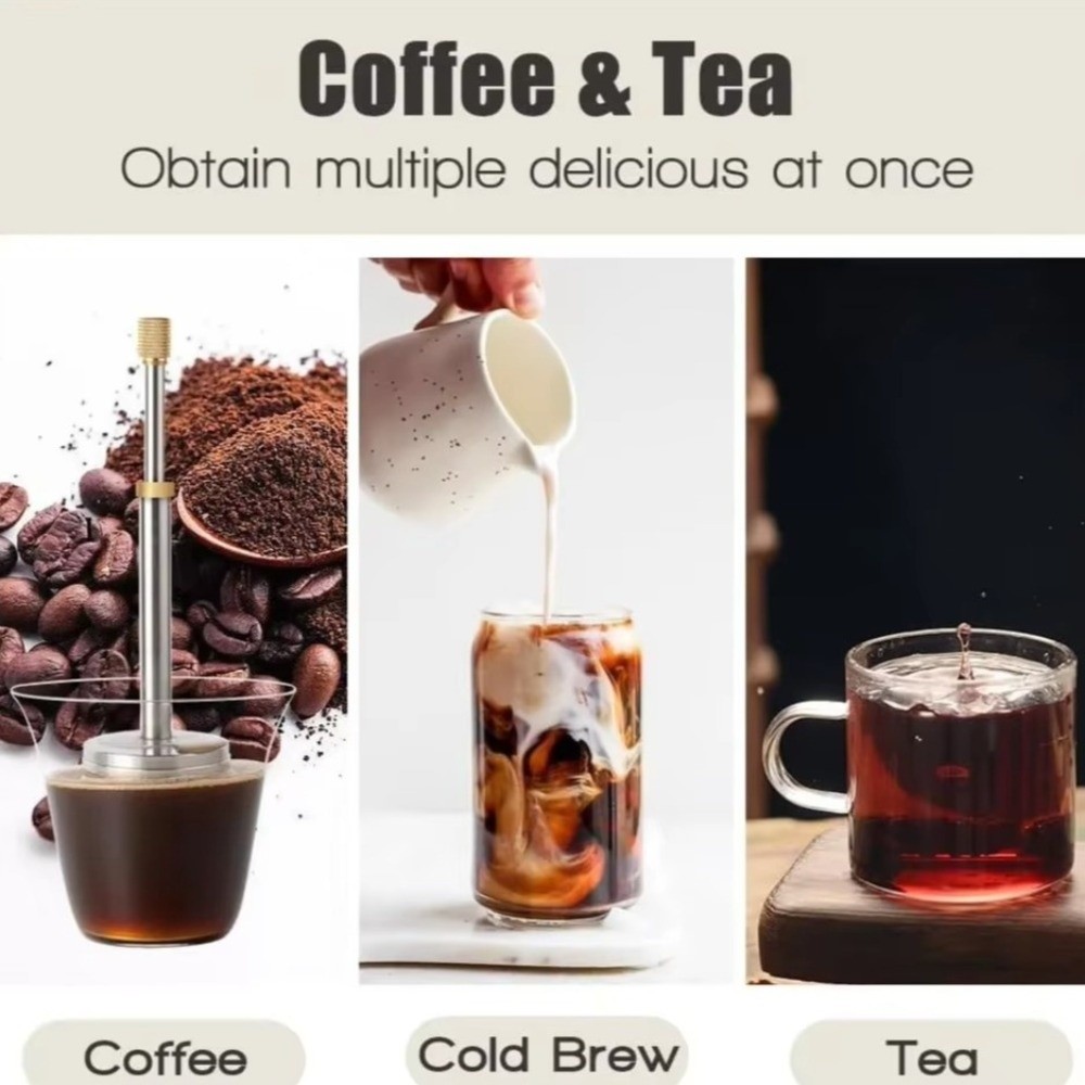 Пресс-фильтр для чая и кофе с  – обзор и цена Coffee Tea Press