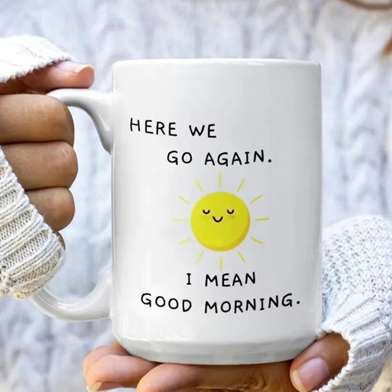 Забавная саркастическая керами – обзор и цена Coffee Tea Good Morning
