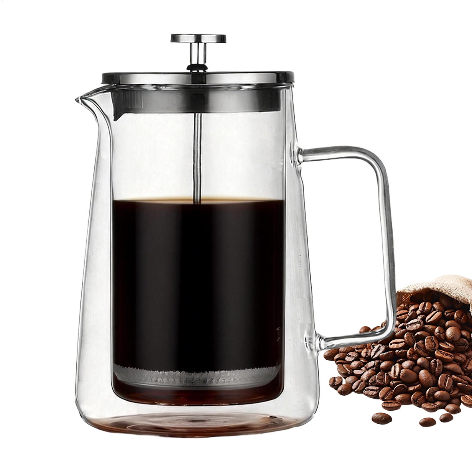 Кофейник-пресс из стекла и нер – обзор и цена Coffee Tea Press