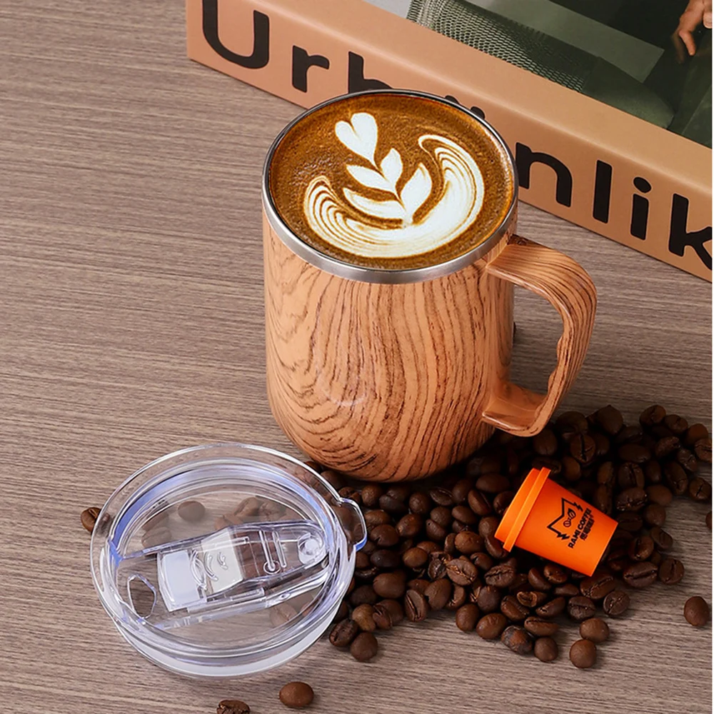 Винтажная кружка из нержавеюще – обзор и цена Morning Tea Coffee