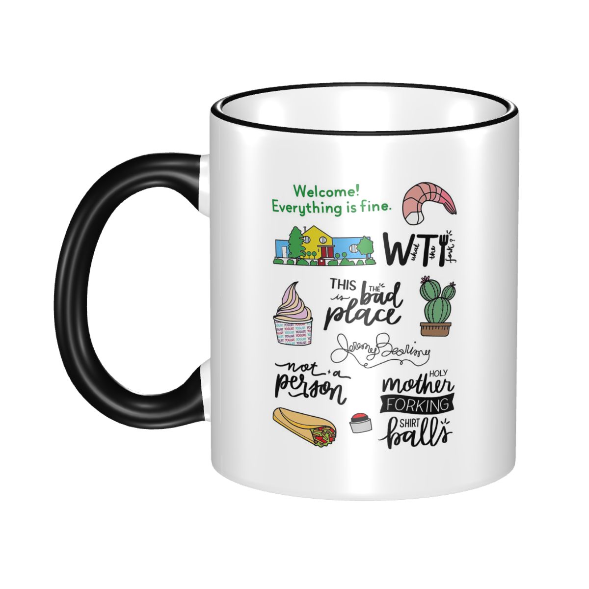 Кружка с изображением из сериа – обзор и цена Coffee Tea Place
