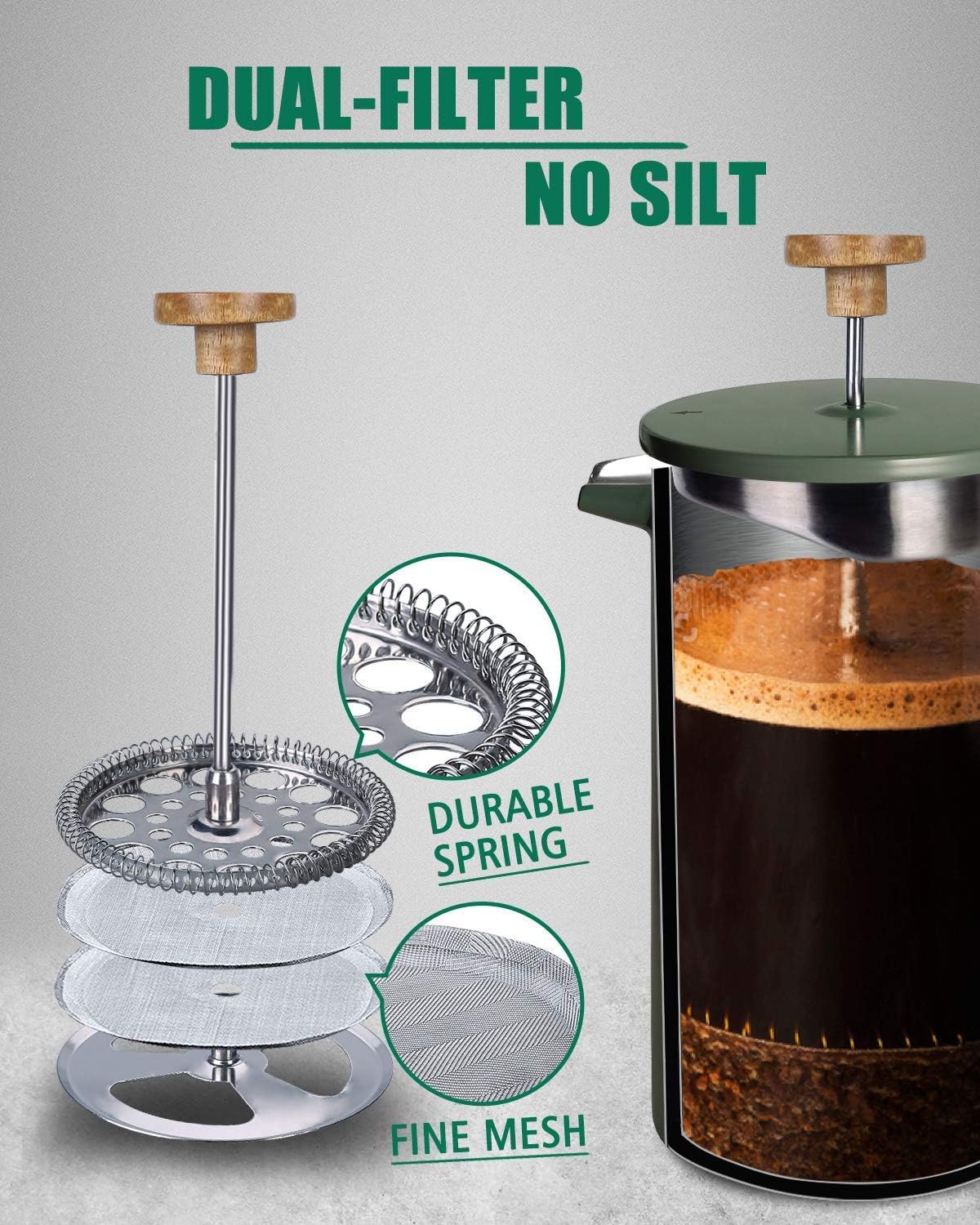 POLIVIAR Французская кофеварка – обзор и цена Coffee Tea Press