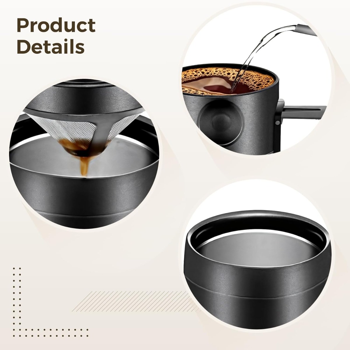 Кружка для кофе из нержавеющей – обзор и цена Coffee Tea Exchange