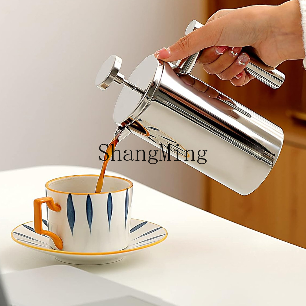 Кофейник-френч-пресс из нержав – обзор и цена Coffee Tea Press