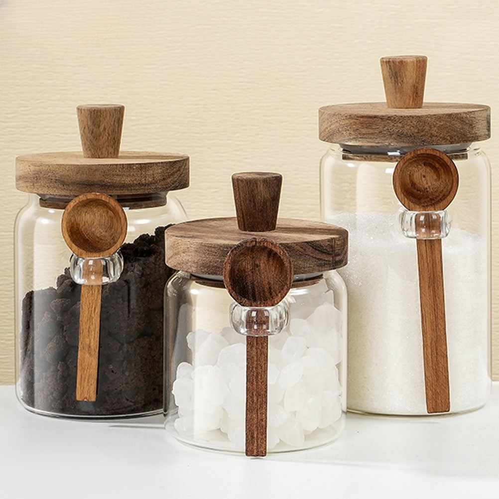 Прозрачный стеклянный контейне – обзор и цена Coffee Tea Jars