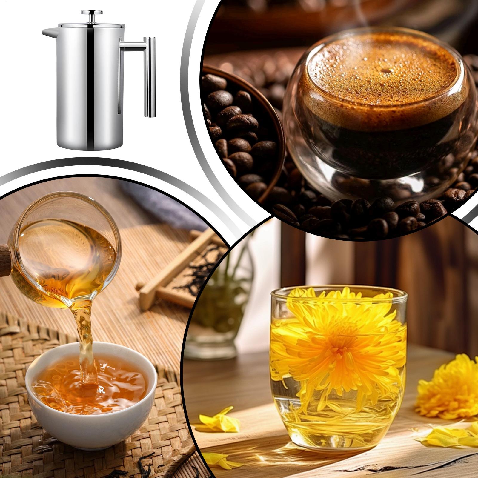 Кофеварка, пресс-горшок, неско – обзор и цена Coffee Tea Press