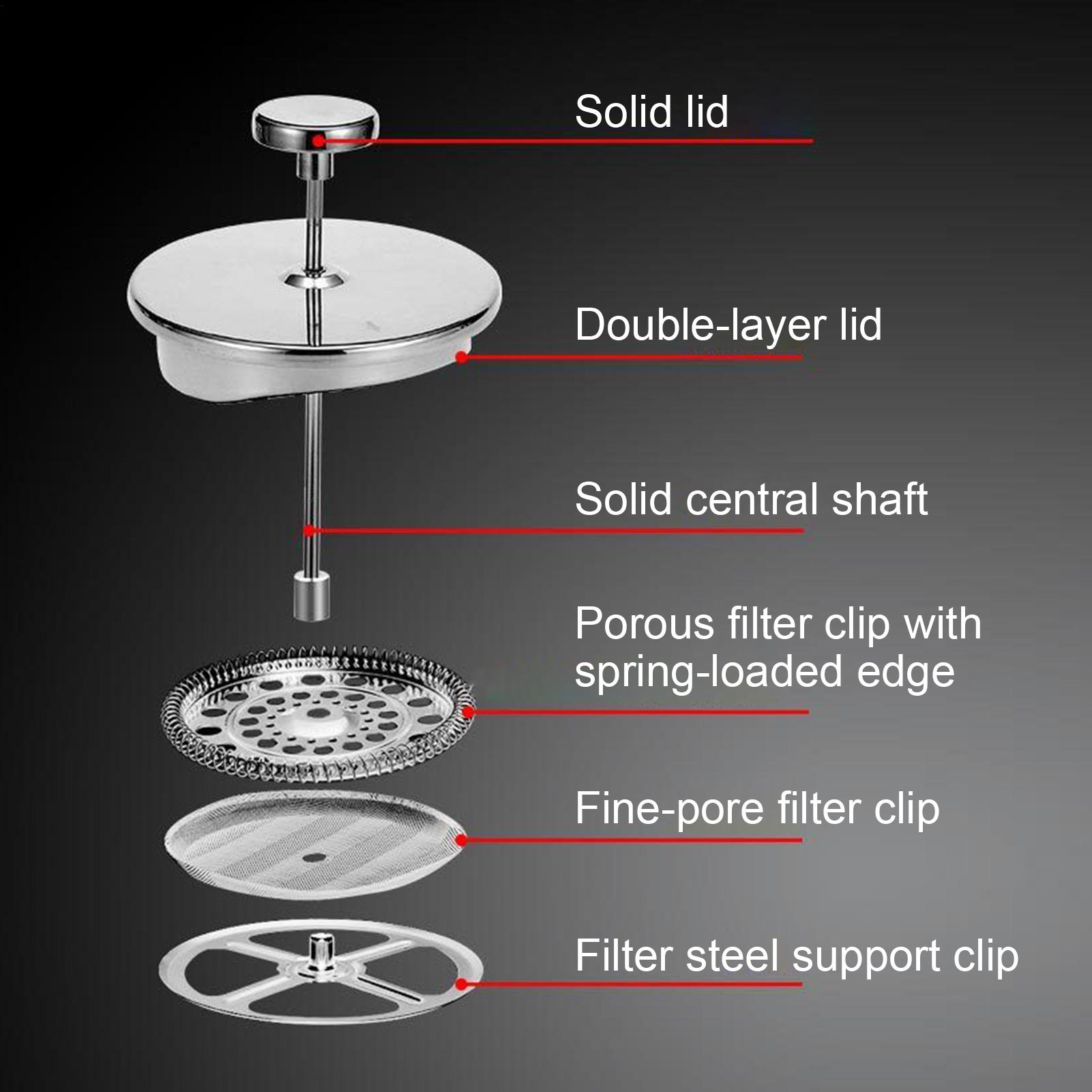Кофеварка, пресс-горшок, неско – обзор и цена Coffee Tea Press