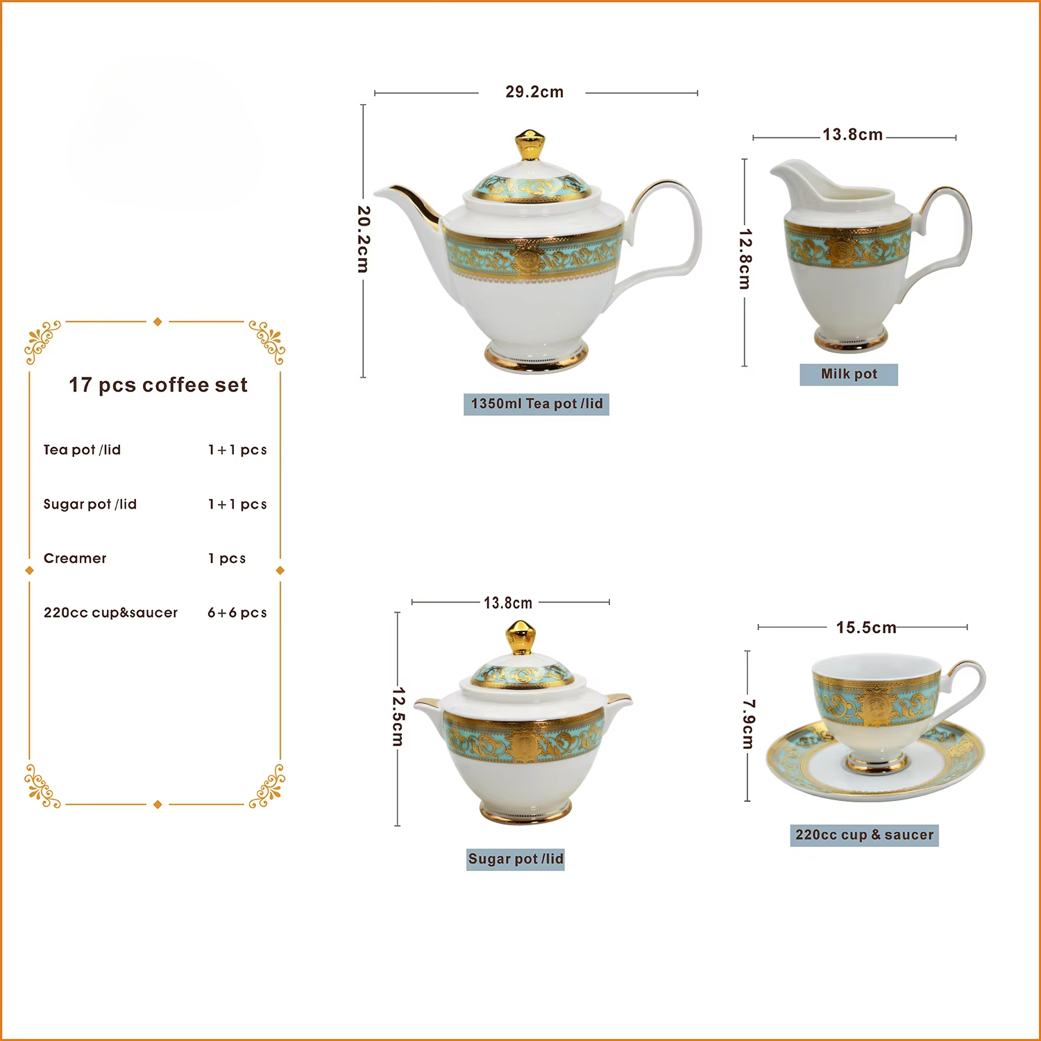Роскошный набор для чая и кофе – обзор и цена Best Tea Coffee