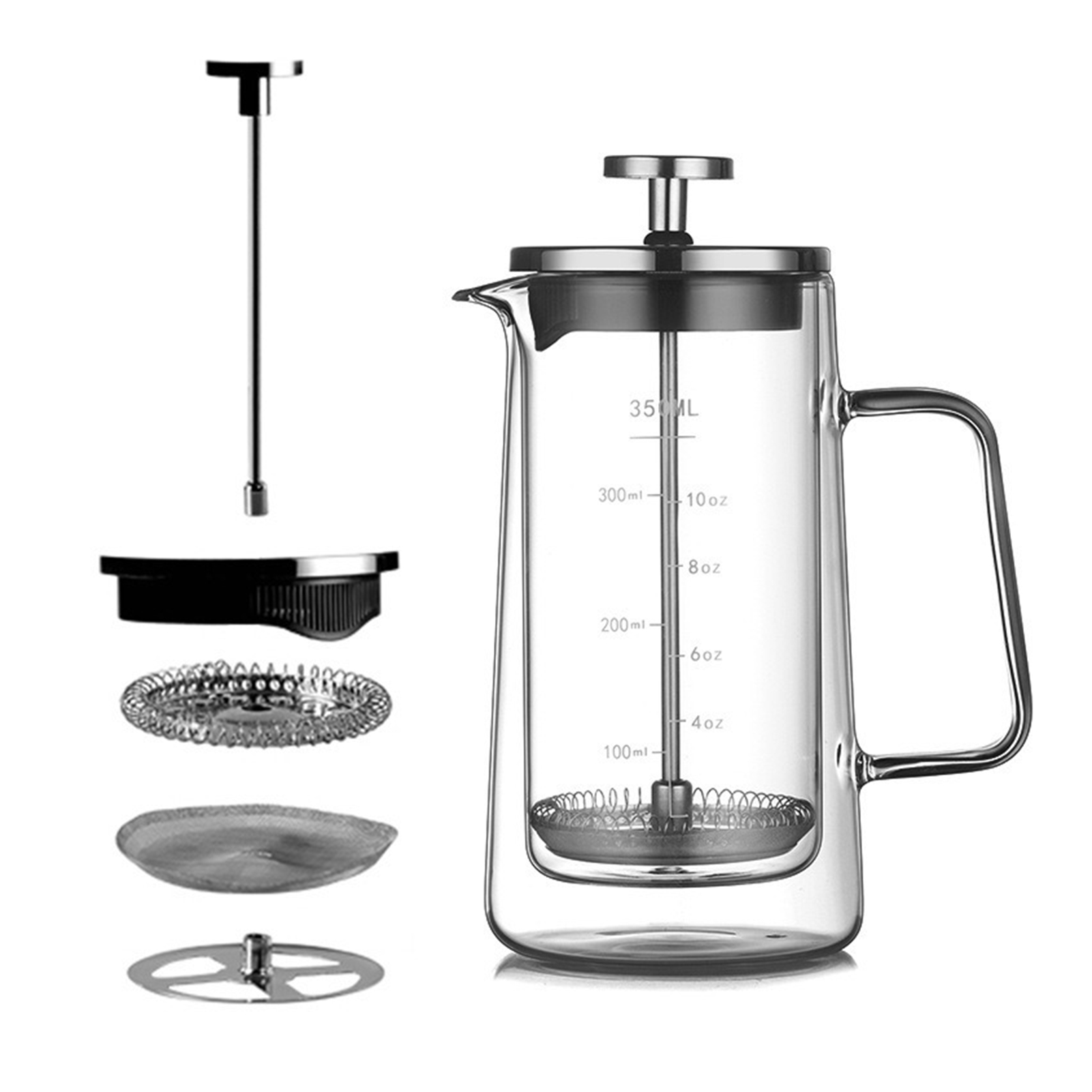 Двухслойный французский пресс- – обзор и цена Coffee Tea Press