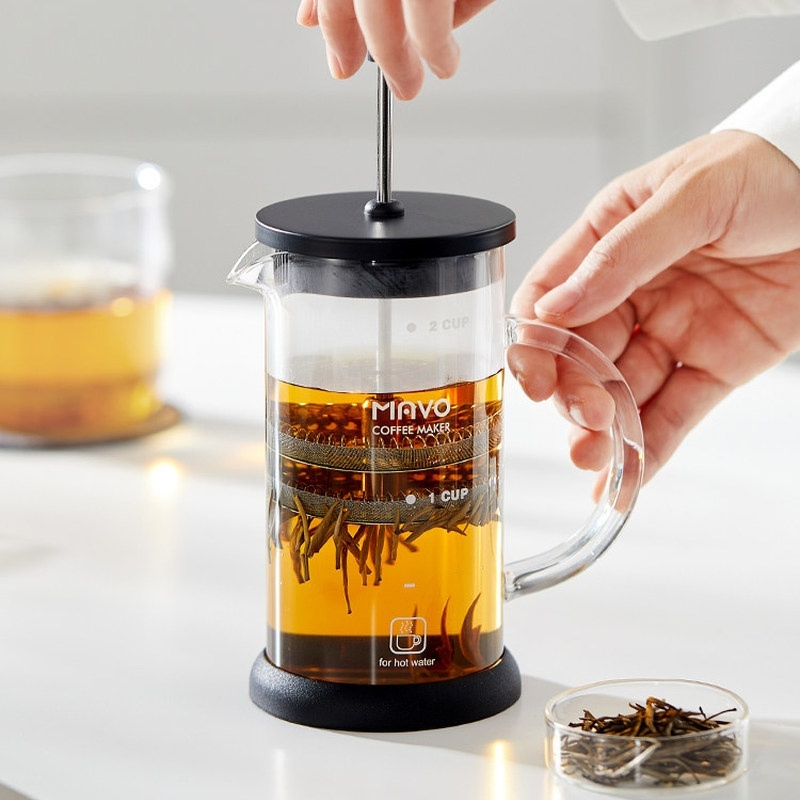 Кофеварка-френч-пресс MAVO с д – обзор и цена Coffee Tea Press