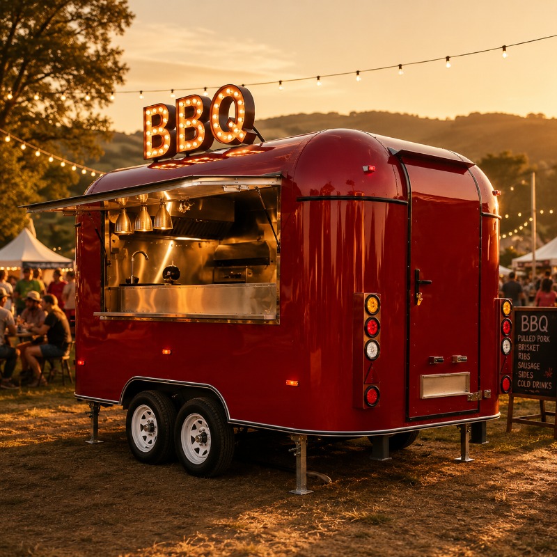 Фудтрак-прицеп для уличной тор – обзор и цена Coffee Tea Van