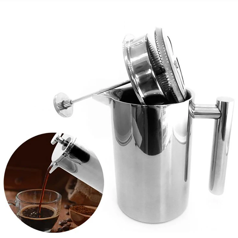 Термостойкая кофеварка-френч-п – обзор и цена Coffee Tea Press