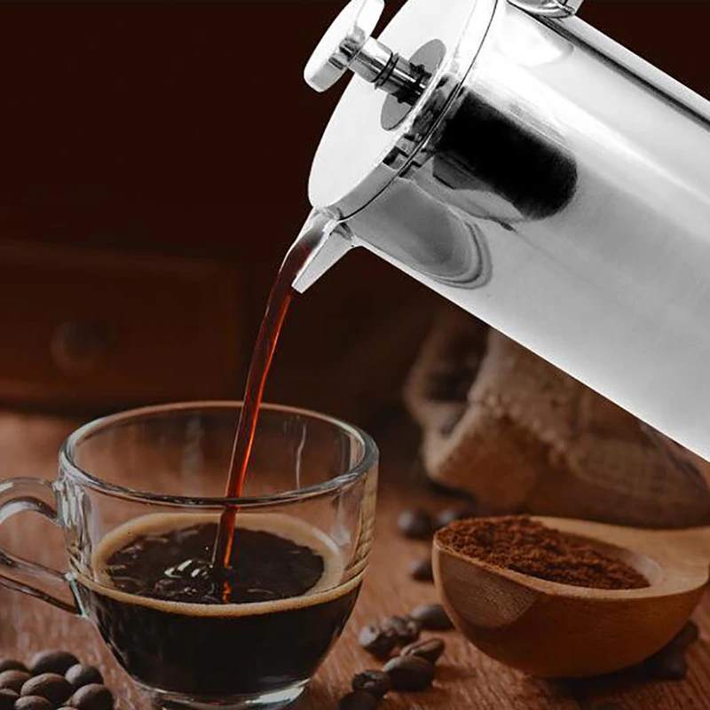 Термостойкая кофеварка-френч-п – обзор и цена Coffee Tea Press