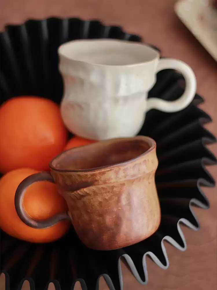 Винтажная керамическая кружка  – обзор и цена Morning Tea Coffee