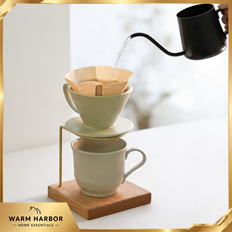 Деревянная подставка для кофе  – обзор и цена Coffee Dripper V60