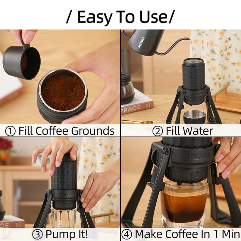 STARESSO Mirage SP300 Plus Пор – обзор и цена Moka Pot Stove