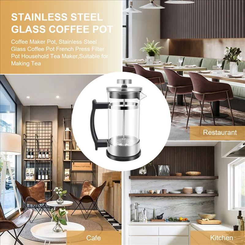 Кофейник-френч-пресс с фильтро – обзор и цена Coffee Tea Press